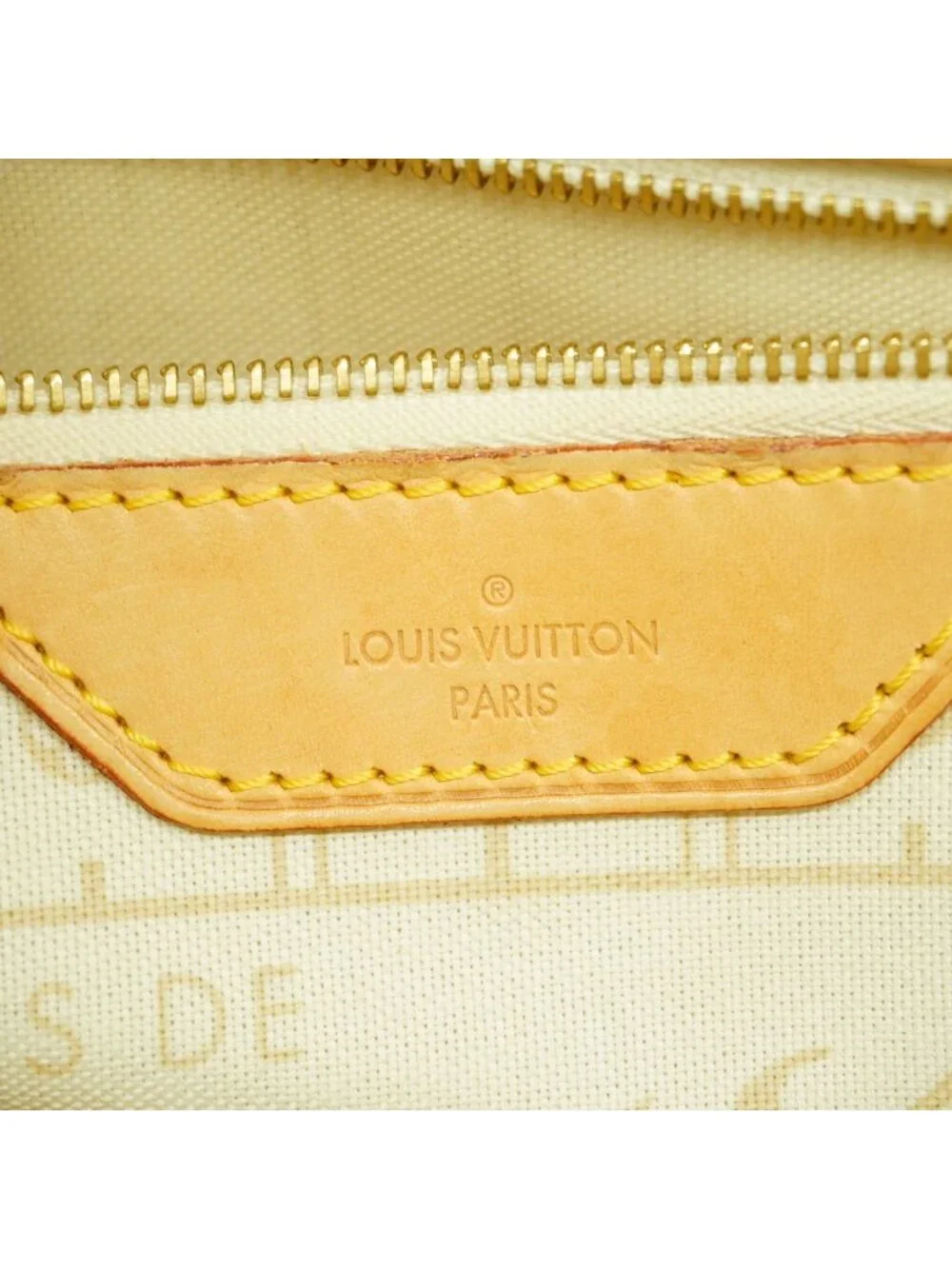 Louis Vuitton Tote Damier Azur Neverfull PM White